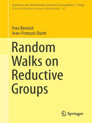cover image of Random Walks on Reductive Groups